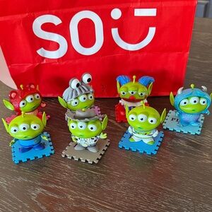 Alien remix party blind box characters